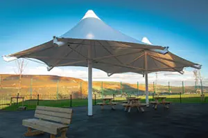 Garden-Tensile-Structure